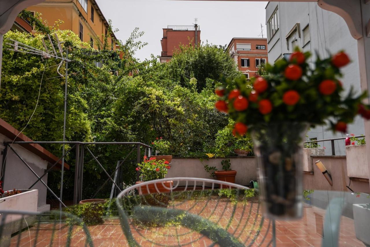 Stunning Terrace Vatican City Appartement Rome Buitenkant foto